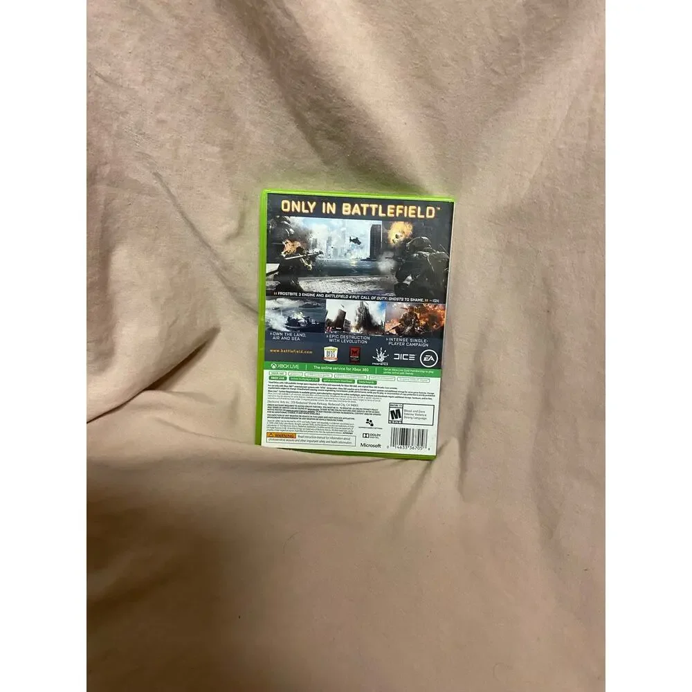 Battlefield 4 (Microsoft Xbox 360, 2013) CIB